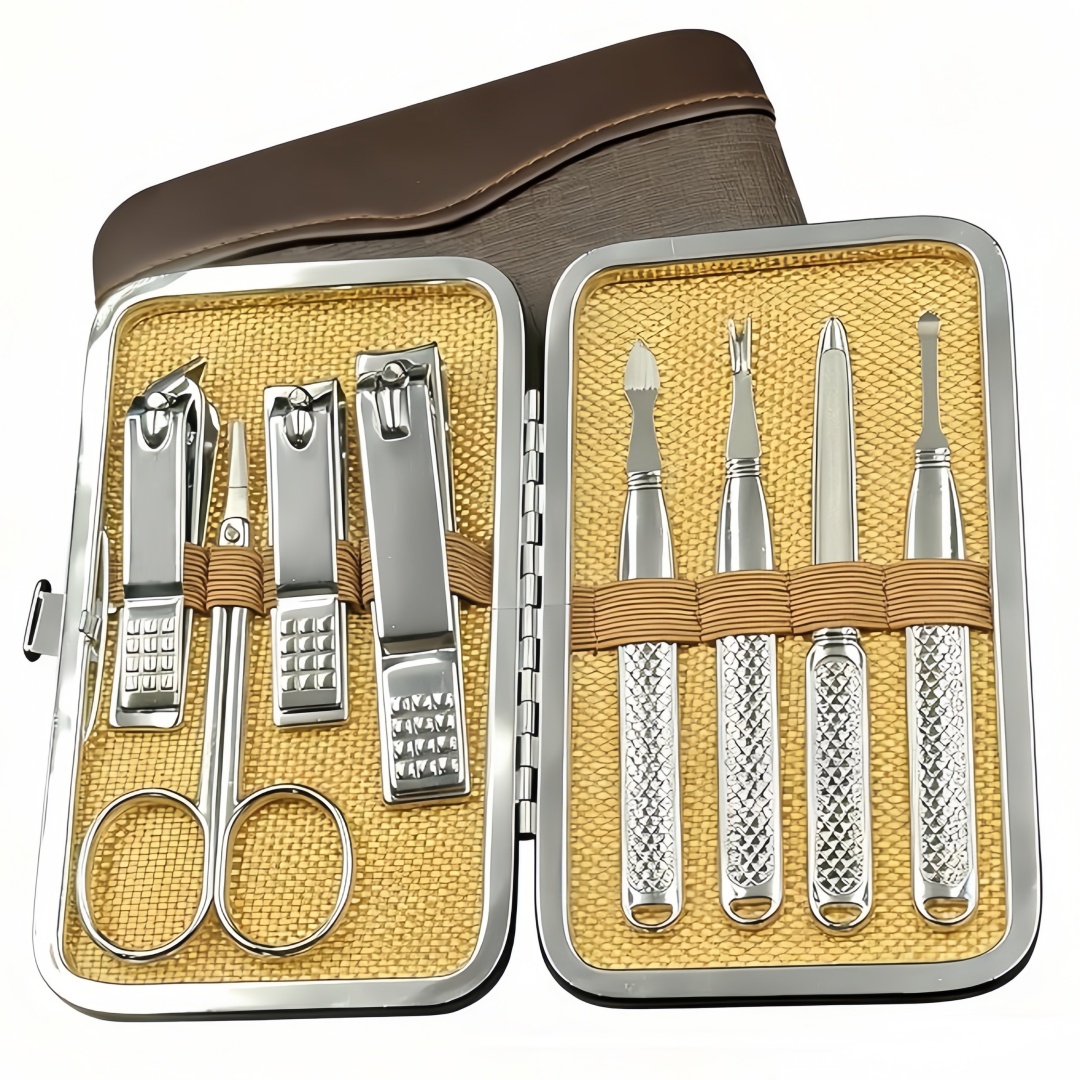 Mens Grooming Kit Case - Set de manicura para hombres y