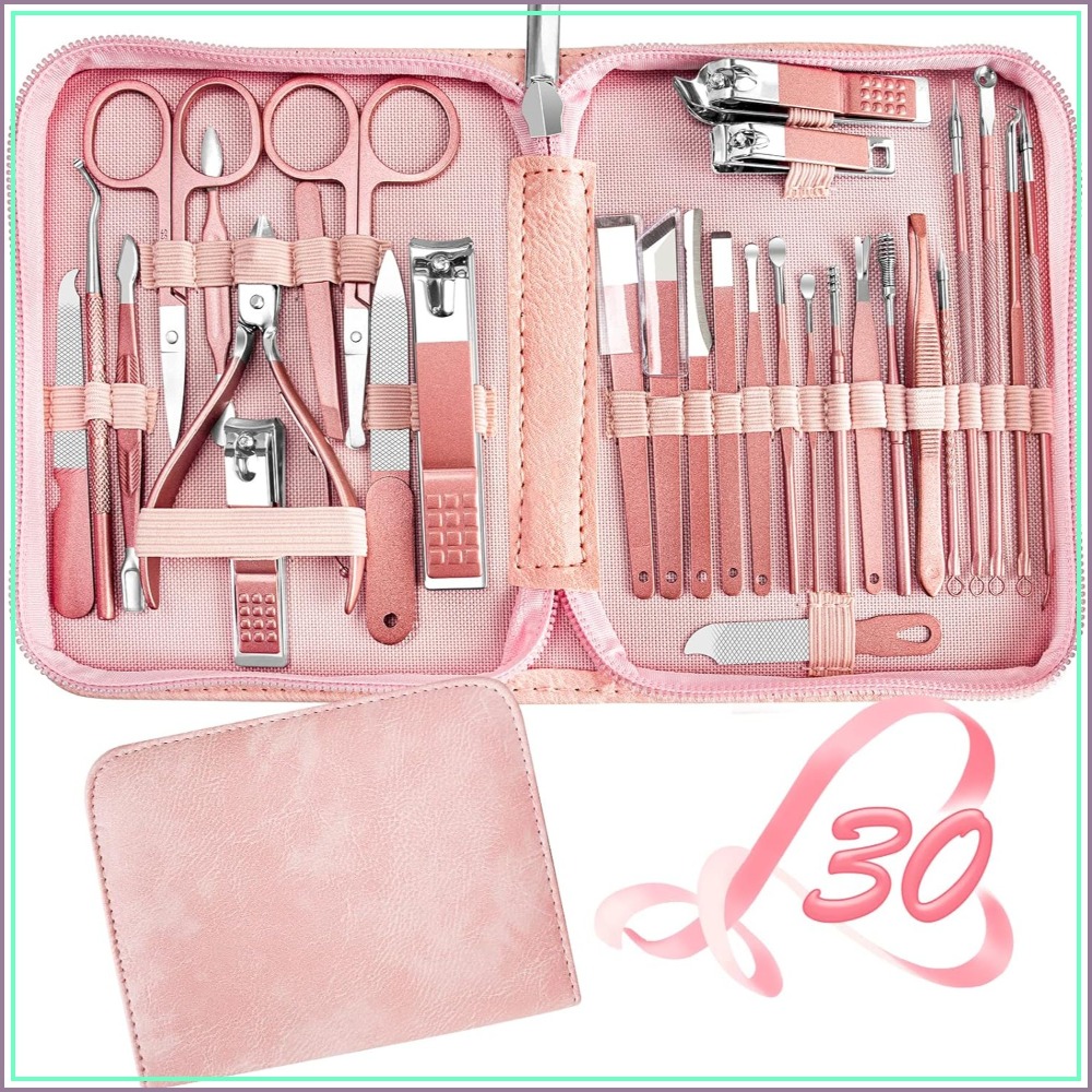 Men'S Grooming Products Kit - Set de Manicura Profesional 30 en
