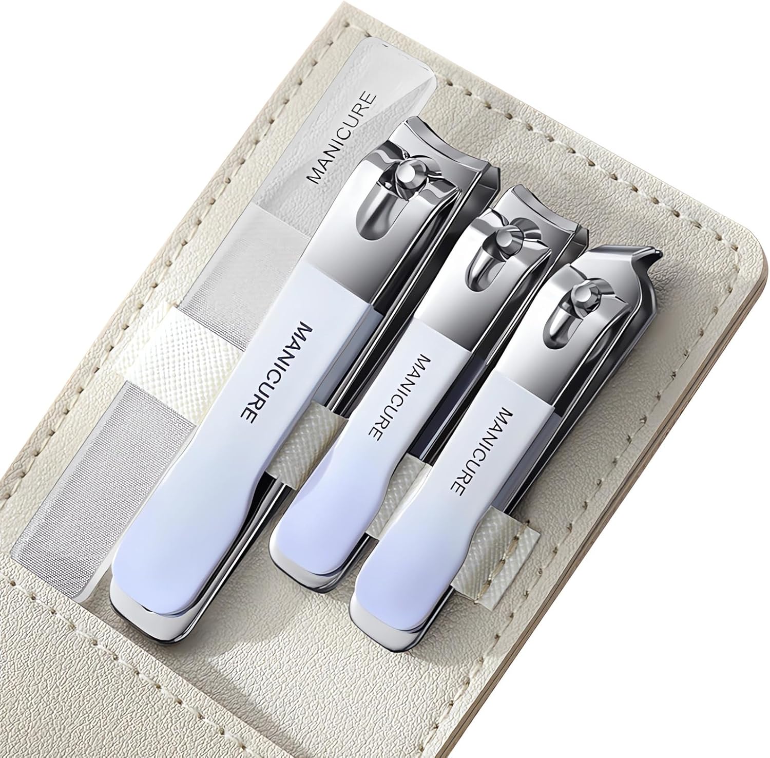 Mens Grooming Travel Kit - Juego de manicura de 4 piezas,