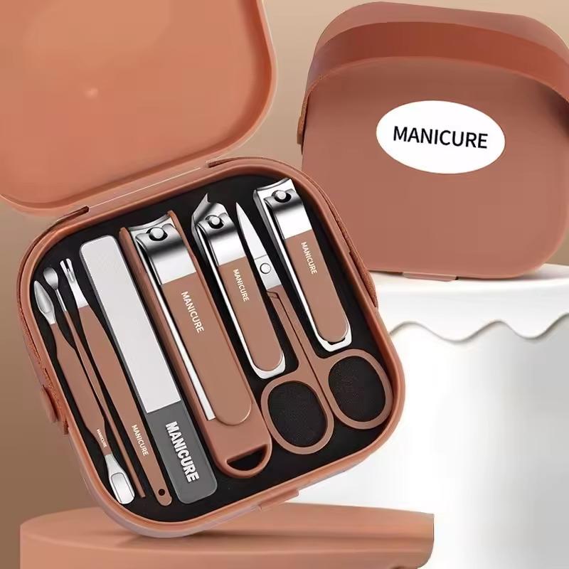 Mens Grooming Kit Case - Kit de cuidado de uñas, juego