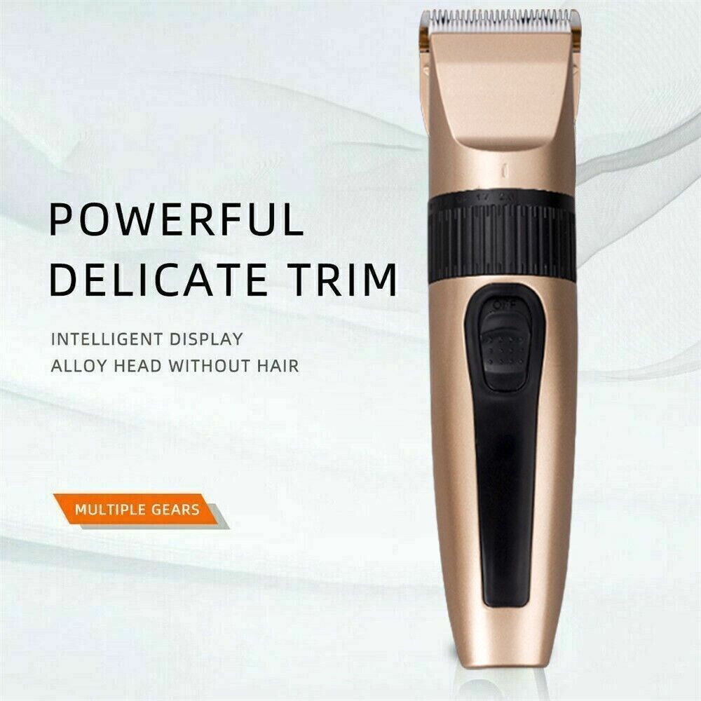 Men'S Beard Grooming - Kit profesional de cortapelos inalámbricos, 4