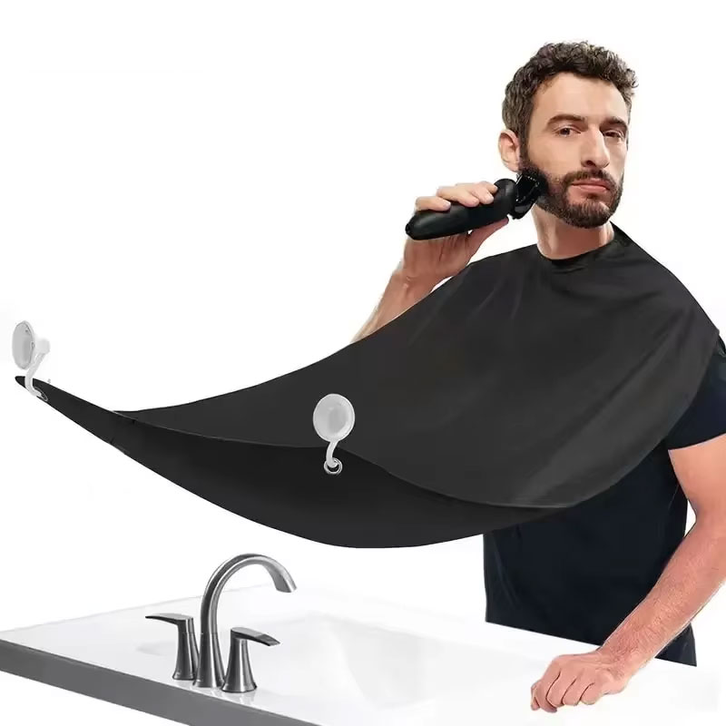Men'S Beard Grooming - Delantal de afeitado para hombre, impermeable,