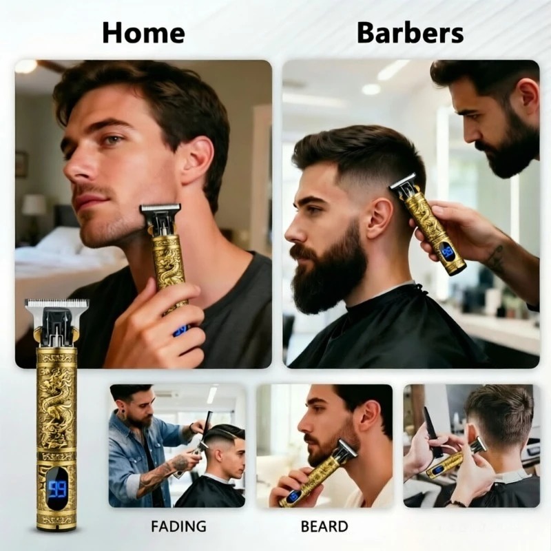 Recortadora de Barba Eléctrica - Mens Vintage Grooming Kit reseña y precio