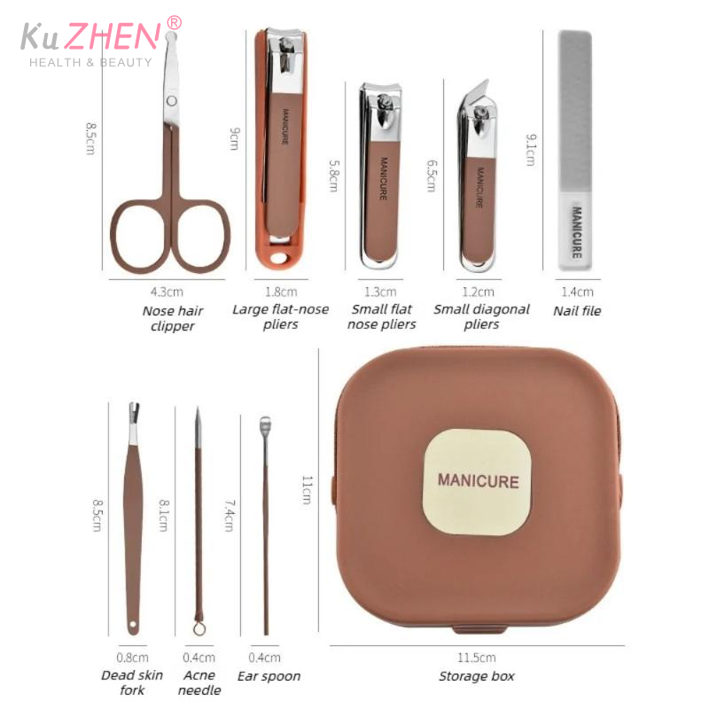 Kit de cuidado de uñas, juego  - Mens Grooming Kit Case reseña y precio