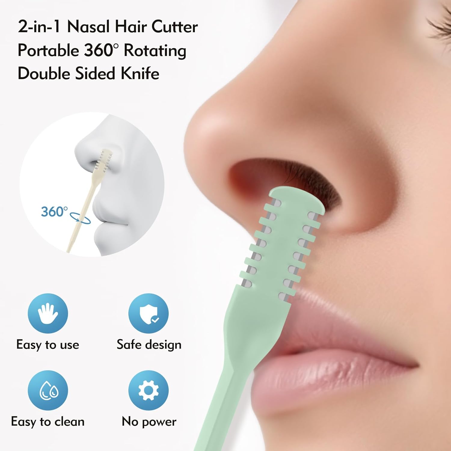 5/20/50 Piezas Cortador Nasal  - Men'S Beard Grooming reseña y precio