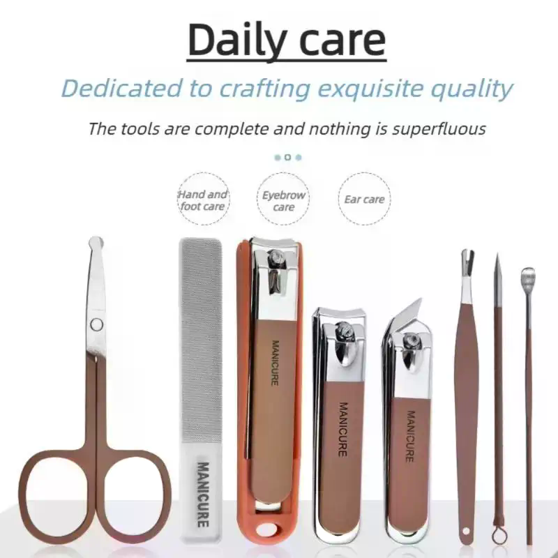 Kit de cuidado de uñas, juego  - Mens Grooming Kit Case reseña y precio