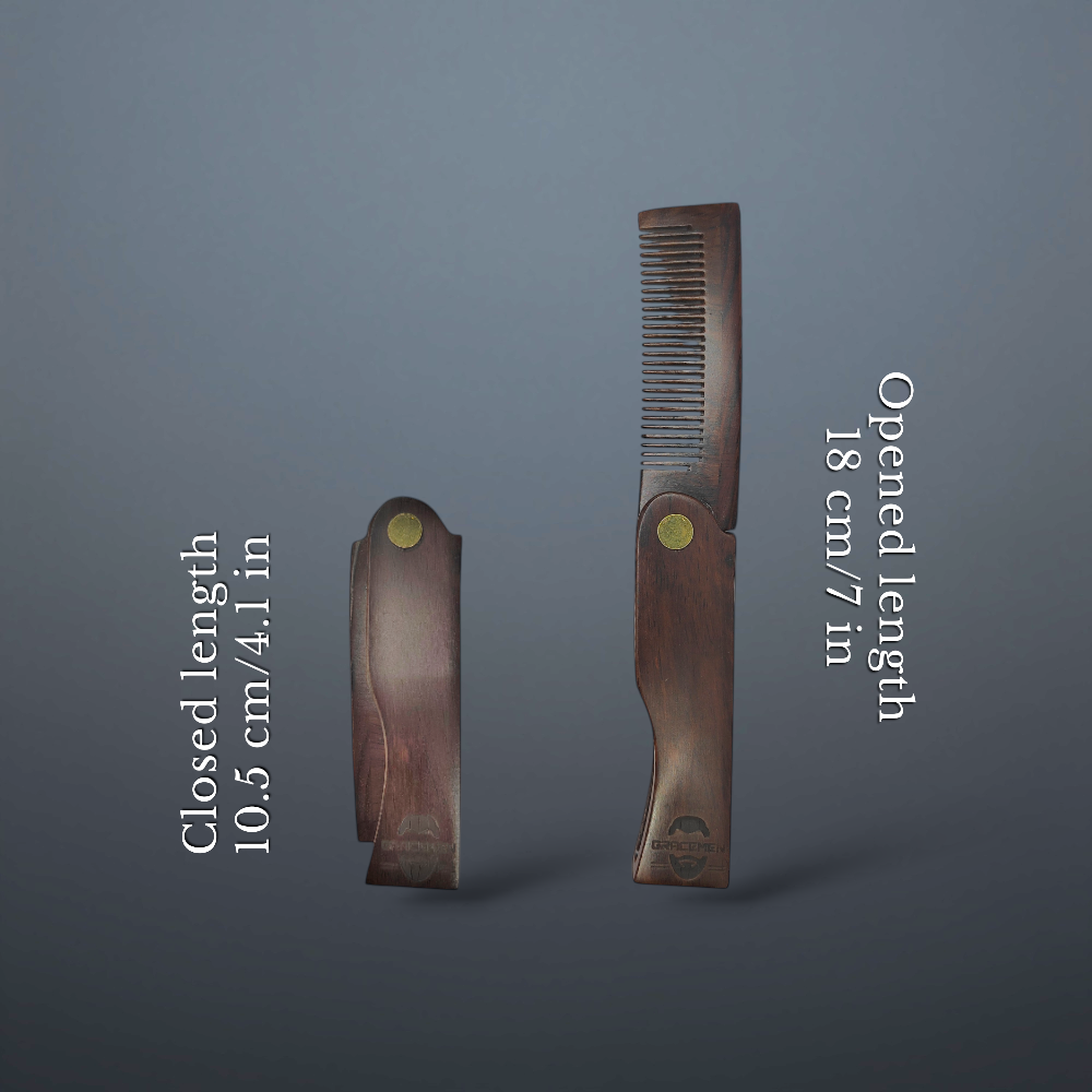Kit de barba Gracemen: cepillo - Mens Grooming Kit Case reseña y precio