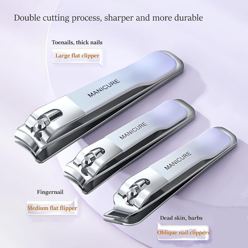 Juego de manicura de 4 piezas, - Mens Grooming Travel Kit reseña y precio