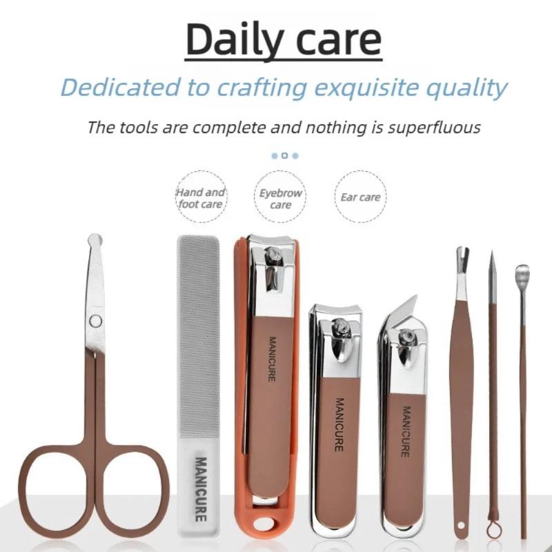 Kit de cuidado de uñas, juego  - Mens Grooming Kit Case reseña y precio