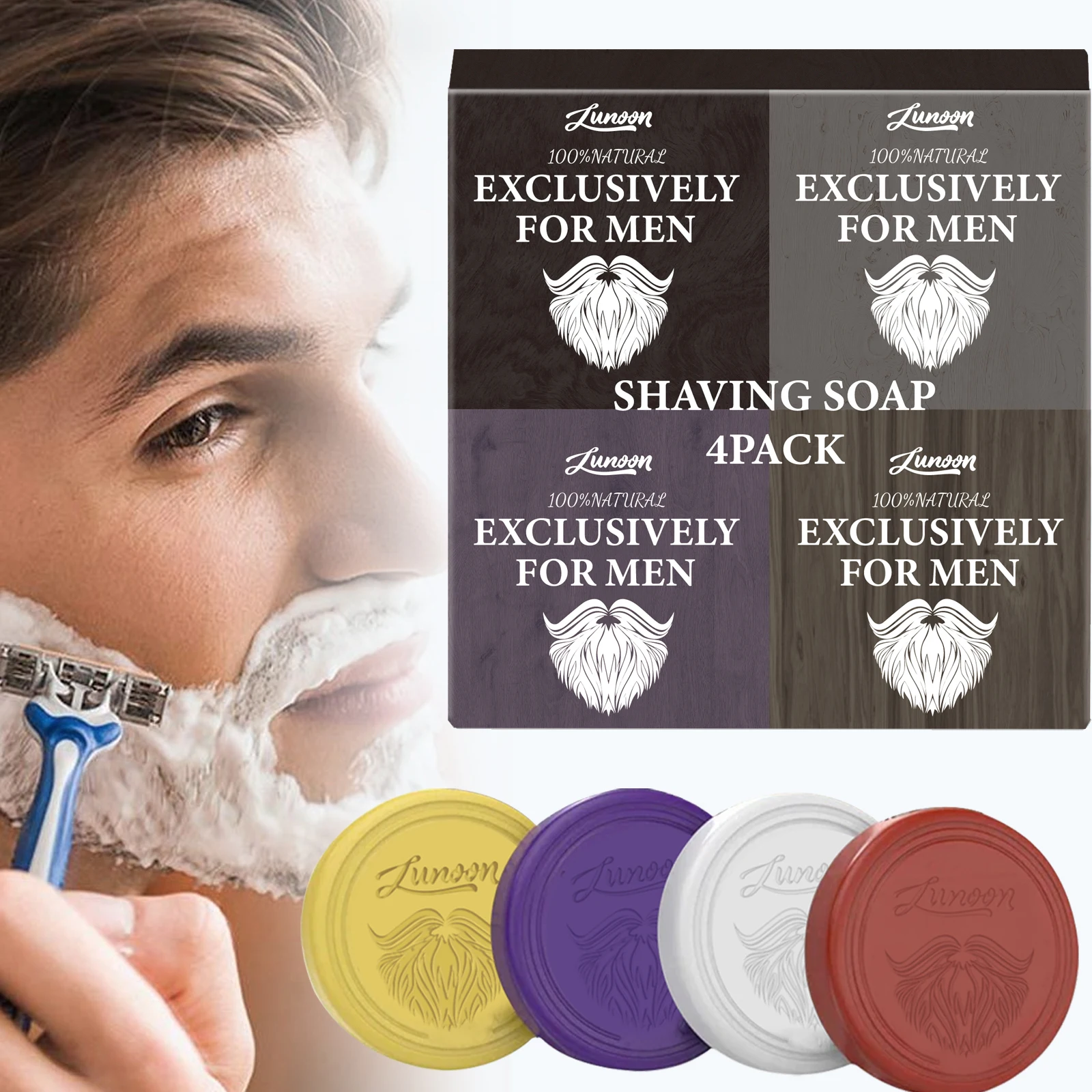 Jabón para afeitar la barba pa - Men'S Beard Grooming reseña y precio