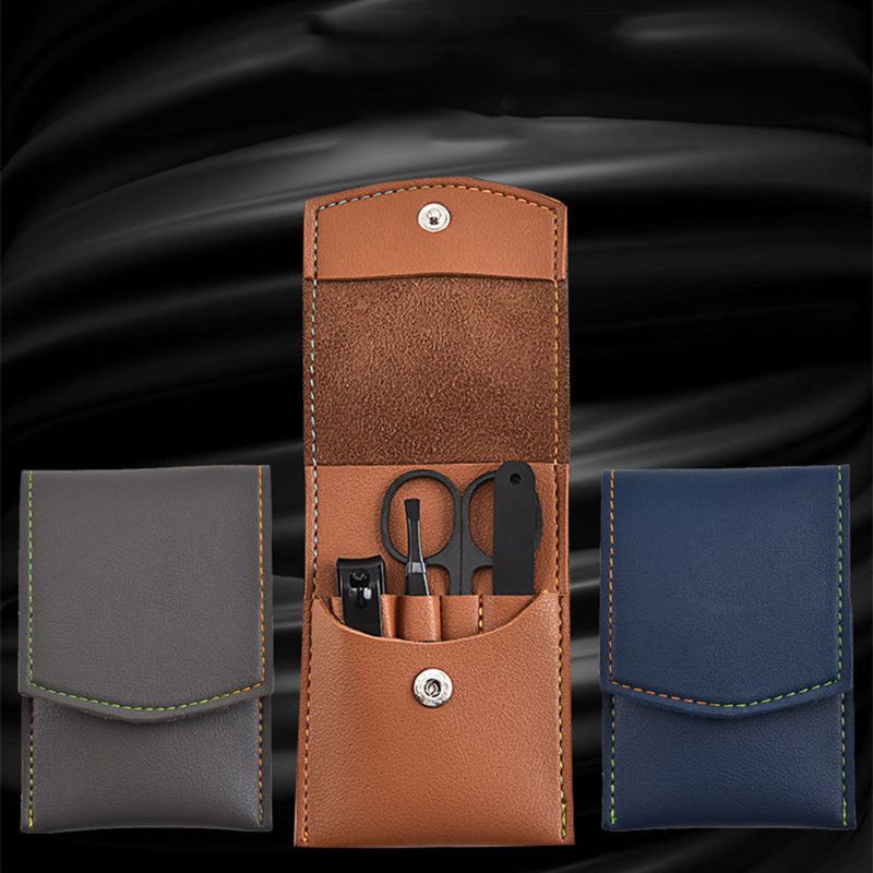 Juego de manicura y pedicura p - Mens Grooming Kit Case reseña y precio