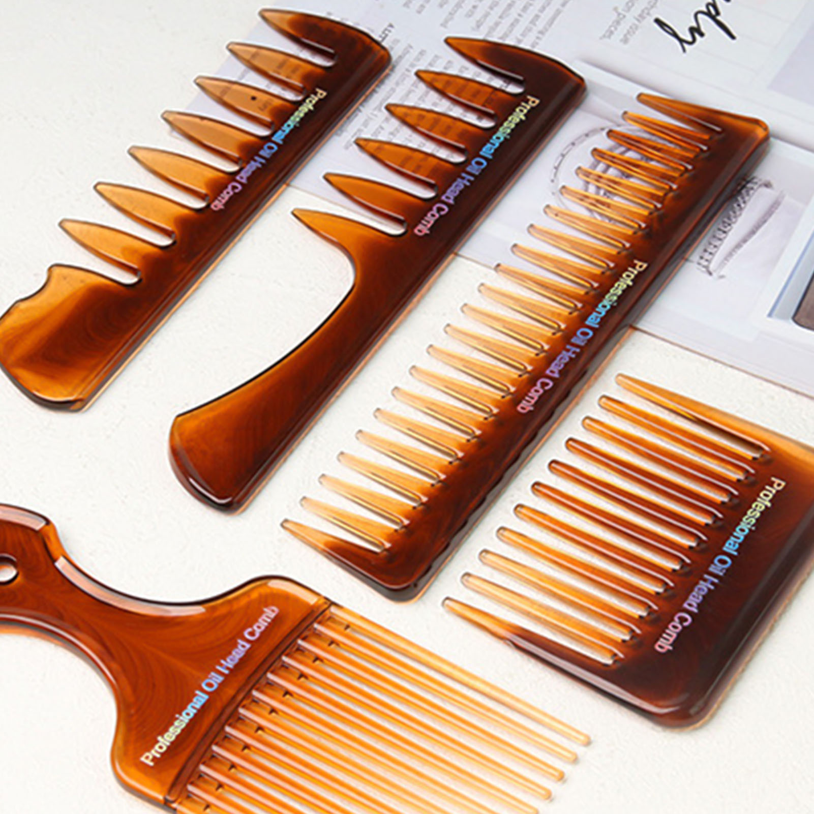 Juego de peines de peluquero p - Mens Vintage Grooming Kit reseña y precio