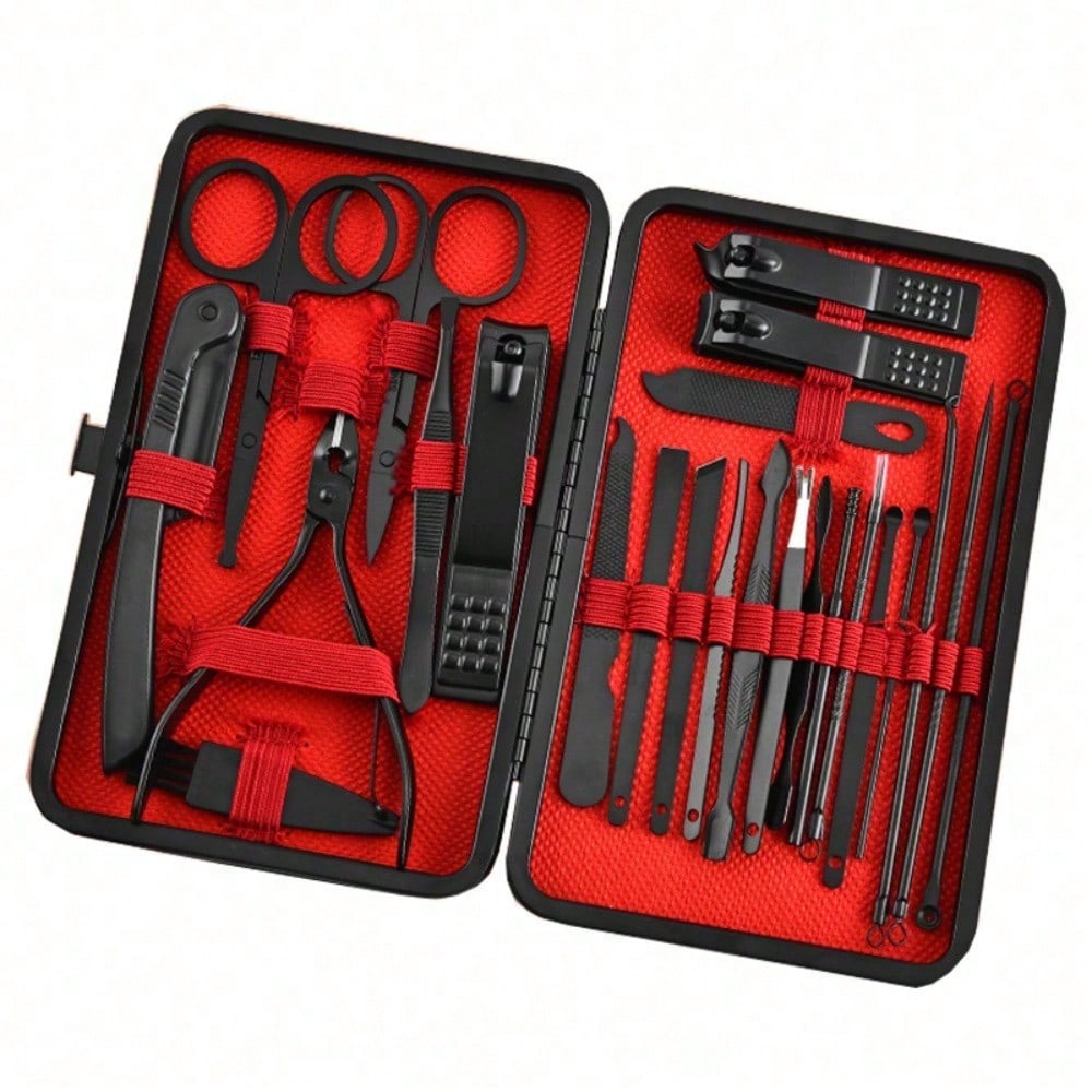 Juego de manicura y pedicura p - Mens Grooming Kit Case reseña y precio