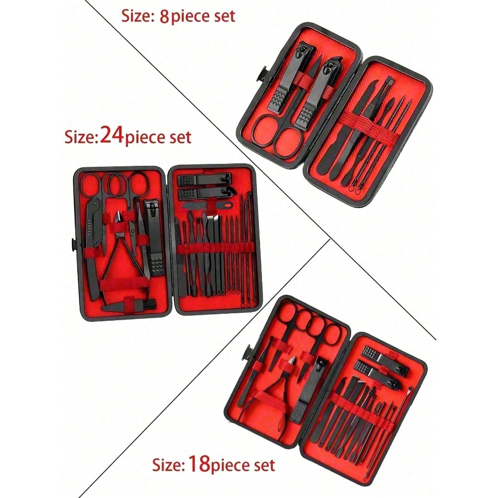 Juego de manicura y pedicura p - Mens Grooming Kit Case reseña y precio