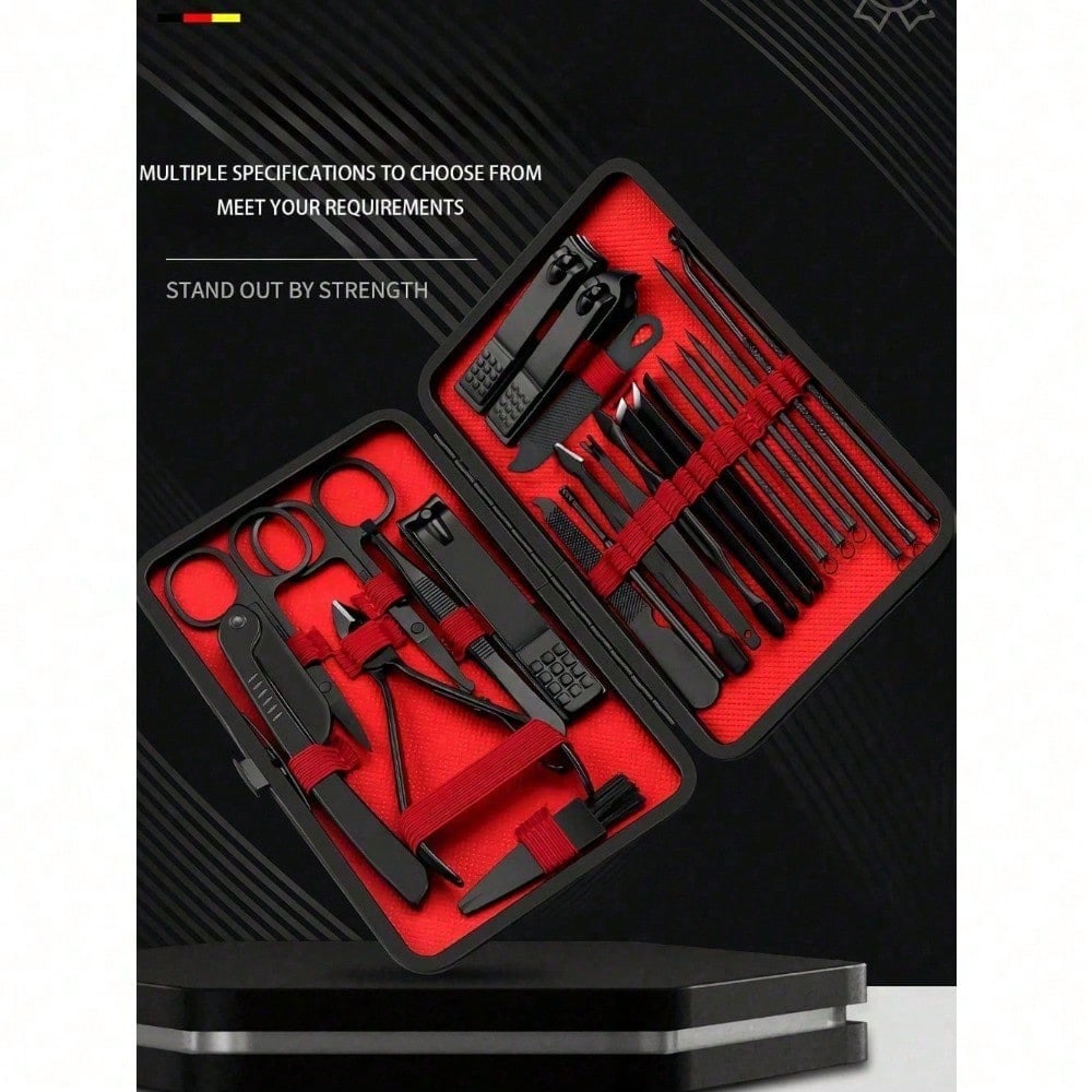Juego de manicura y pedicura p - Mens Grooming Kit Case reseña y precio