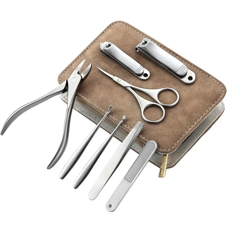 8/12 Uds Kit de manicura profe - Mens Grooming Travel Kit reseña y precio