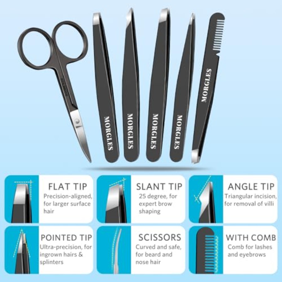 zz-Juego de Pinzas para Hombre - Mens Grooming Kit Case reseña y precio